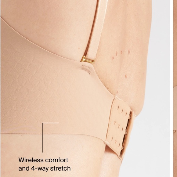 Knix WingWoman Contour Bra Original Sizing in Warm Sand Plus Size 6+ BNWT - Picture 4 of 13